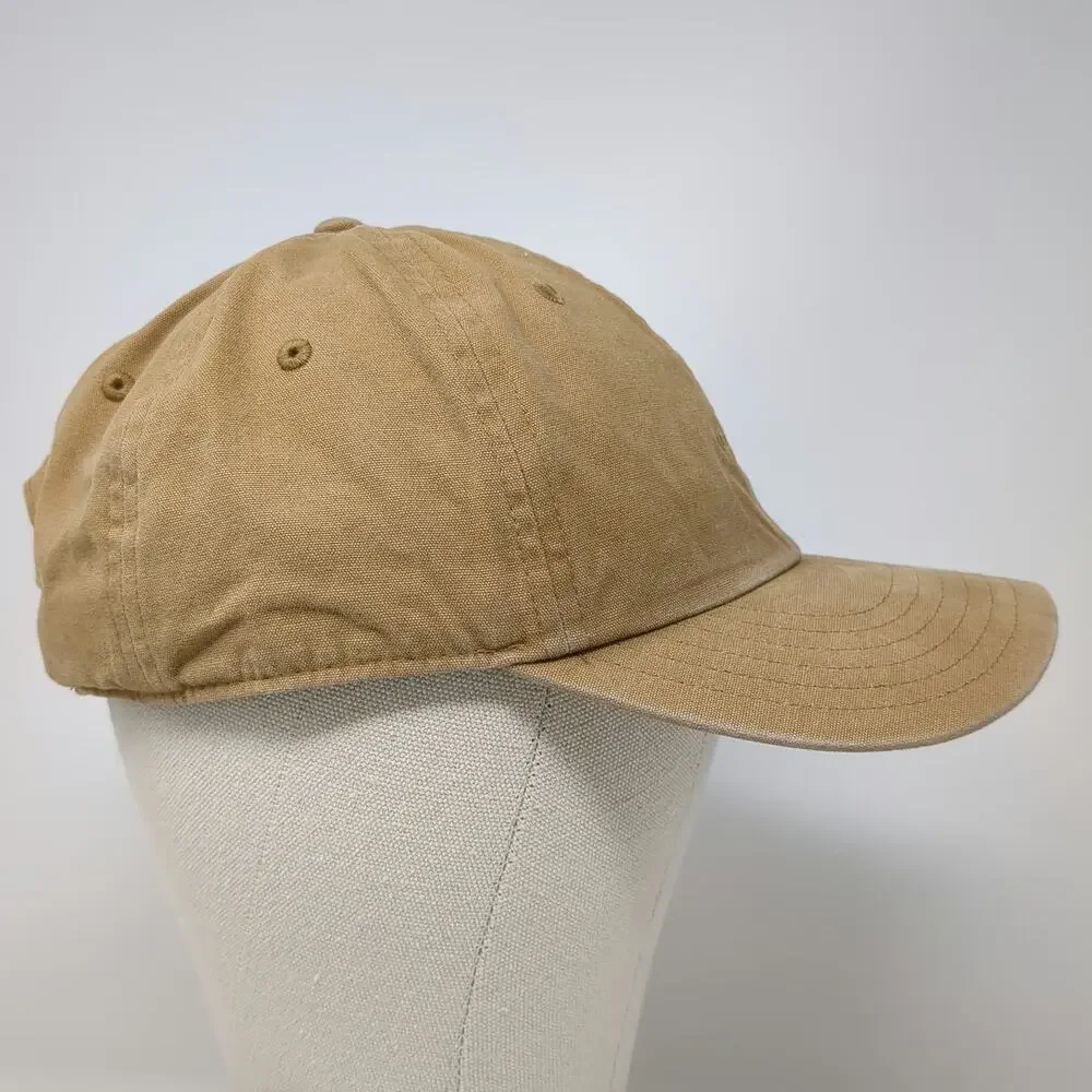 The North Face Baseball Cap Brown One Size Cotton Embroidered Logo Slideback Hat